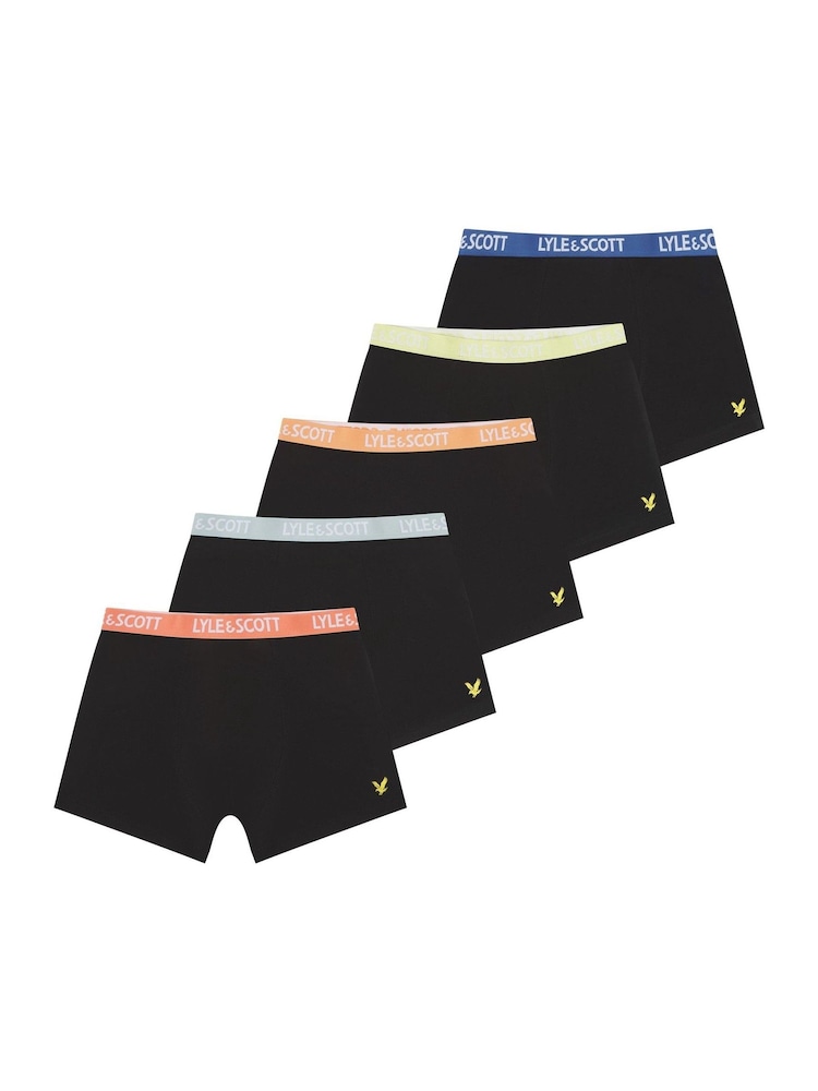 Lyle & Scott Lyle & Scott Boys Ned Underwear Trunks 5 Pack - Bild 1 von 6