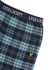 Lyle & Scott Blue Boys Danny Sleepwear Set - Image 3 of 6