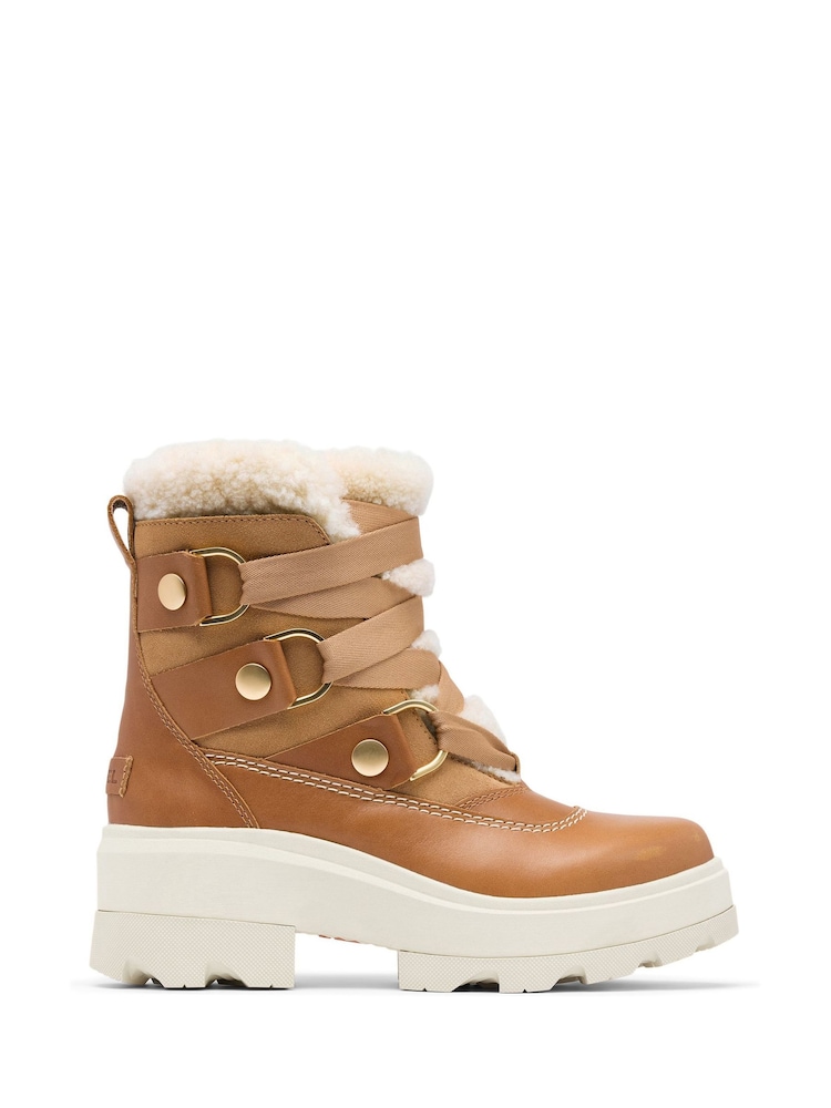 Sorel Joan Forward Cozy Lined Honey White Boots - Image 1 of 10
