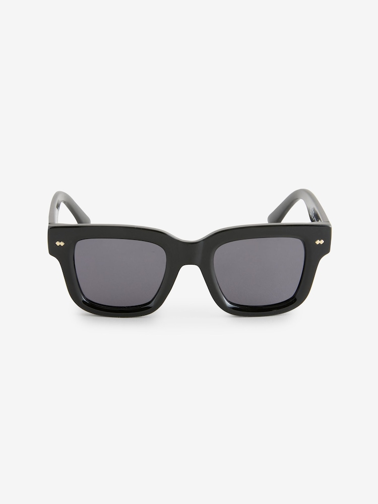 Óculos de sol aviador com lentes laranja Never Fully Dressed - Imagem 2 de 4
