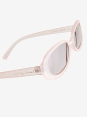 Never Fully Dressed Cream Narrow Oval Sunglasses - Image 7 of 8