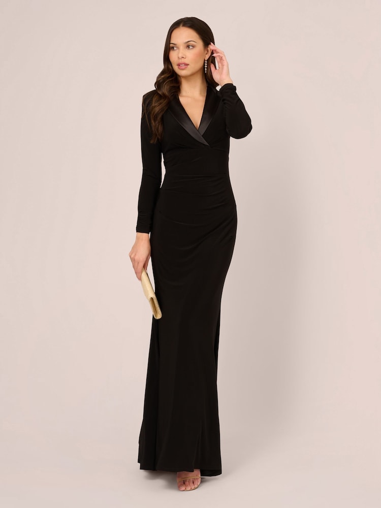 adrianna papell long dresses sale Adrianna Papell AP1E203113P Long Formal Petite Evening Prom Dress