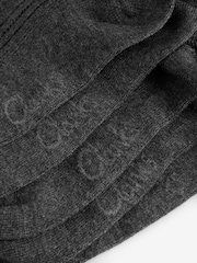 Clarks Grey Girls Frill School Socks 5 Pack - Image 6 of 6