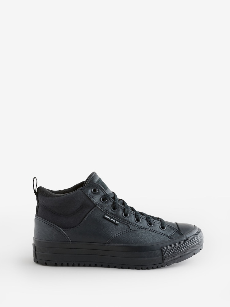 Converse Triple Black Chuck Taylor All Malden Street Waterproof Boots - Image 1 of 1 Converse Triple Black Chuck Taylor All Malden Street Waterproof Boots - Image 1 of 1