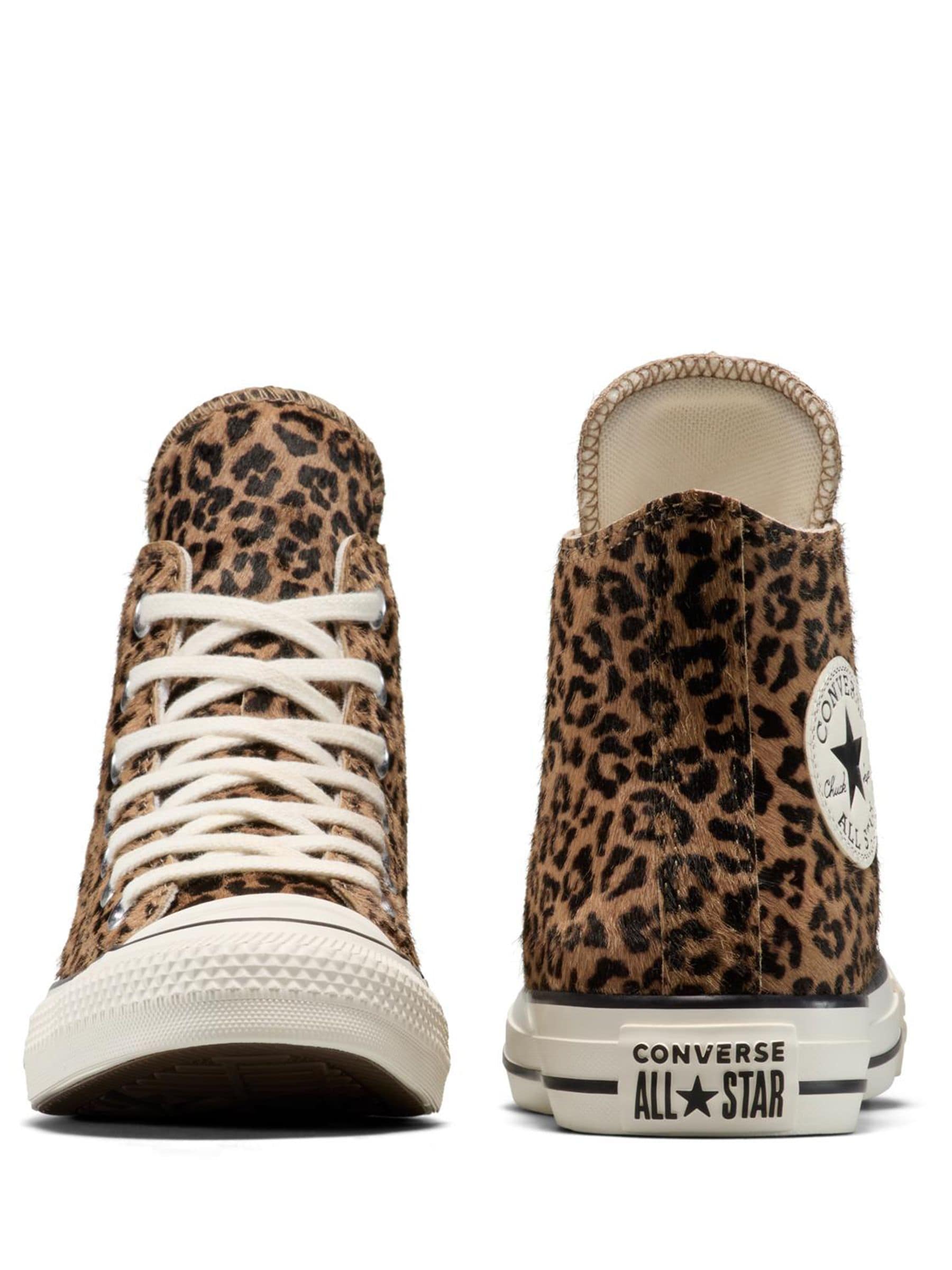 Buy Converse Leopard Brown Chuck Taylor All Over High Trainers