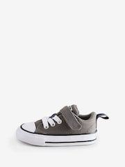 Converse Grey Chuck Taylor Malden Street Trainers - Image 2 of 9