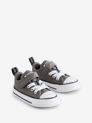 Converse Grey Chuck Taylor Malden Street Trainers - Image 3 of 9