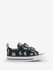 Converse Black Bluey Low Trainers - Image 1 of 5