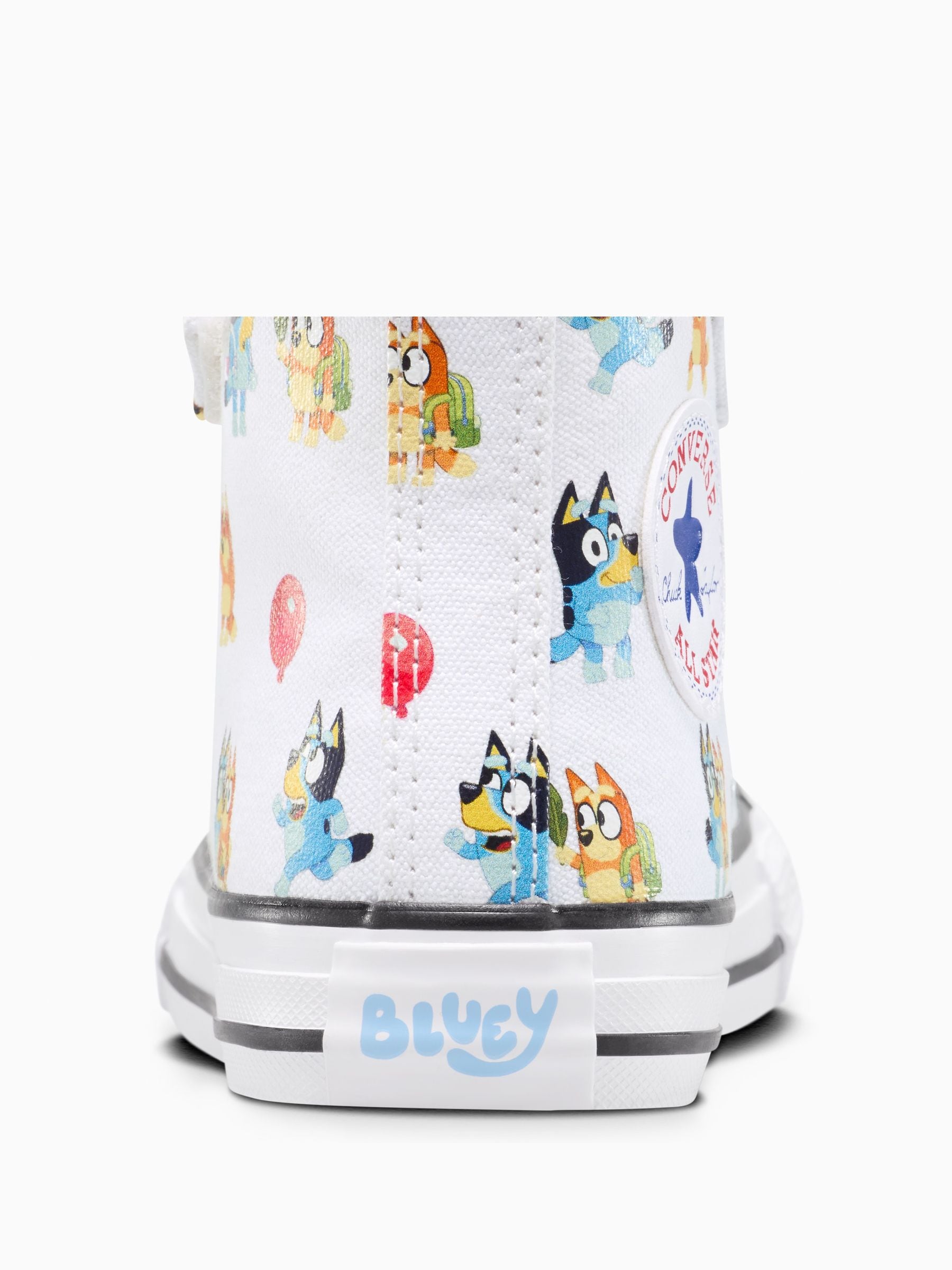 Buy Converse White Bluey High Top Trainers from Next Romania