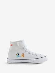 Converse Blue Bluey High Top Trainers - Image 1 of 4