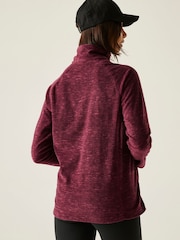 Regatta Red Mayse Full Zip Marl Fabric Fleece - Image 2 of 8