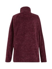 Regatta Red Mayse Full Zip Marl Fabric Fleece - Image 7 of 8
