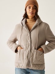 Regatta Cream Mikayla Heavyweight Water Repellent Jacket - Image 1 of 9