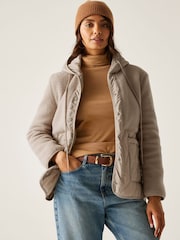 Regatta Cream Mikayla Heavyweight Water Repellent Jacket - Image 4 of 9