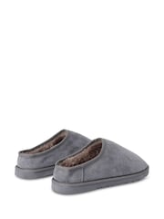 Regatta Grey Solace Slipper Faux Fur Mules - Image 4 of 6