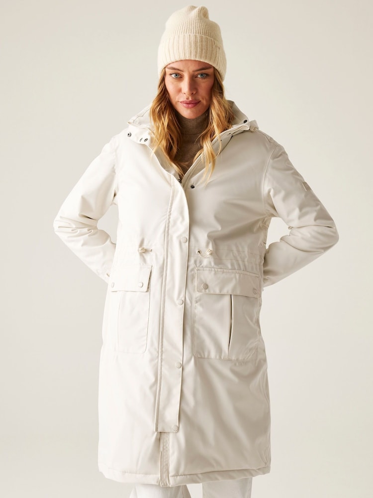 Regatta Cream Yannta Isotex Stretch15000 Waterproof Breathable Coat - Image 1 of 7 Regatta Cream Yannta Isotex Stretch15000 Waterproof Breathable Coat - Image 1 of 7