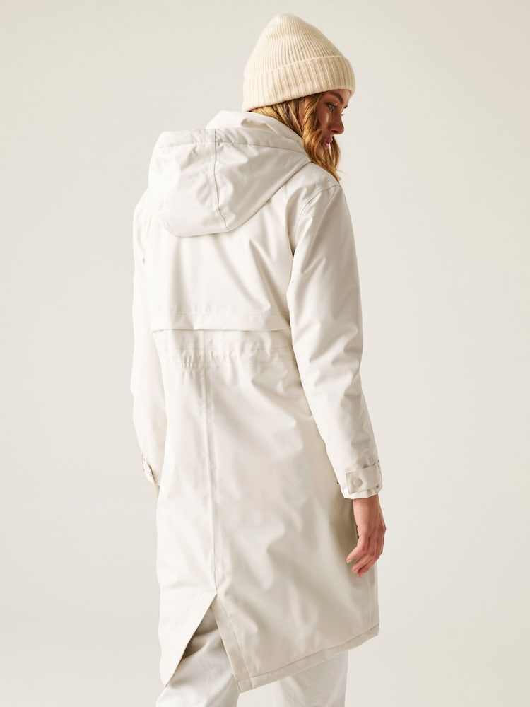 Regatta Cream Yannta Isotex Stretch15000 Waterproof Breathable Coat - Image 2 of 7 Regatta Cream Yannta Isotex Stretch15000 Waterproof Breathable Coat - Image 2 of 7