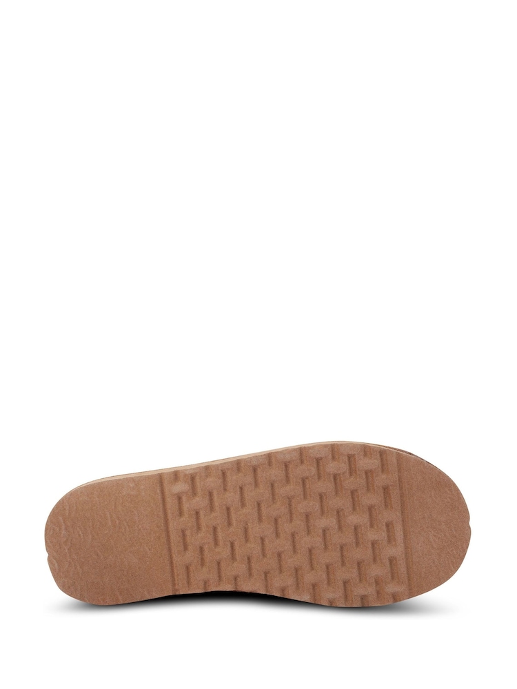 Regatta Brown Solace Slipper Faux Fur Mules - Image 6 of 6 Regatta Brown Solace Slipper Faux Fur Mules - Image 6 of 6