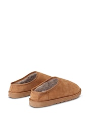 Regatta Brown Solace Slipper Faux Fur Mules - Image 8 of 10