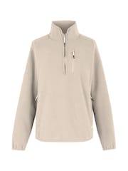Regatta Cream Womens Frankie Half Zip Fleece - Image 1 of 3