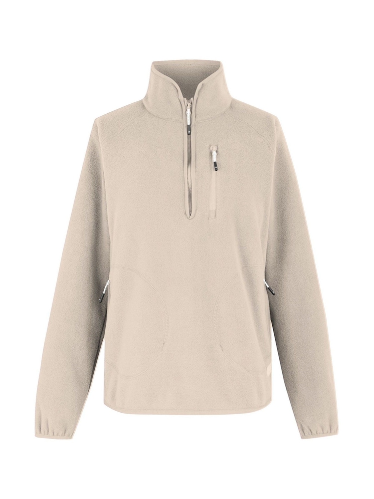Regatta Cream Womens Frankie Half Zip Fleece - Image 1 of 3