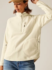 Regatta Cream Womens Frankie Half Zip Fleece - Image 4 of 5