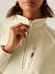 Regatta Cream Womens Frankie Half Zip Fleece - Image 5 of 5