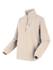 Regatta Cream Womens Frankie Half Zip Fleece - Image 8 of 8