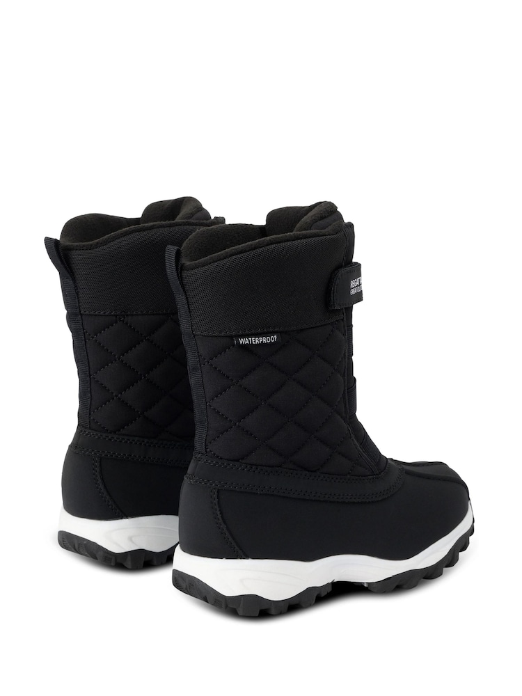 Regatta Black Moritz Snow Boot JNR Isotex Waterproof Boots - Image 2 of 6