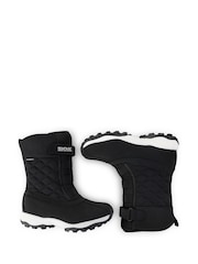 Regatta Black Moritz Snow Boot JNR Isotex Waterproof Boots - Image 3 of 6