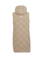 Regatta Natural Rurietta Long Water Repellent Insulated Bodywarmer Coat - Image 8 of 9