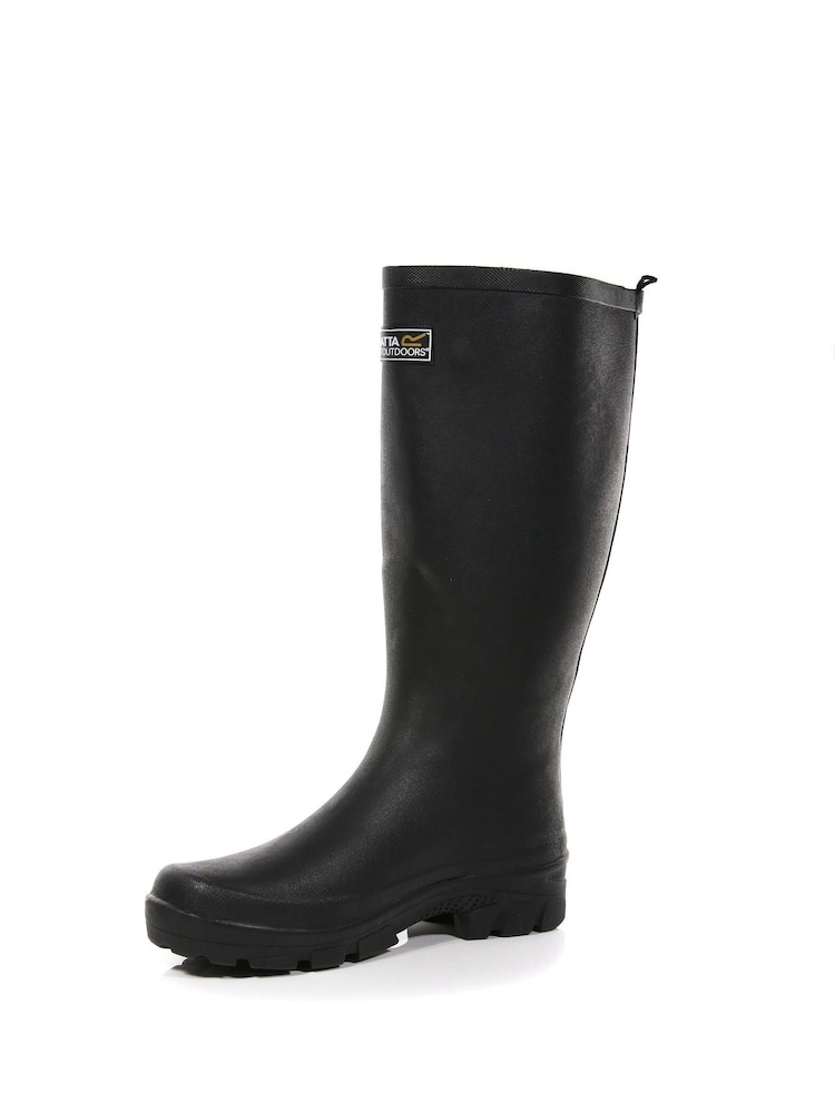 Regatta Black Mumford II Full Length Waterproof Wellies - Image 3 of 6