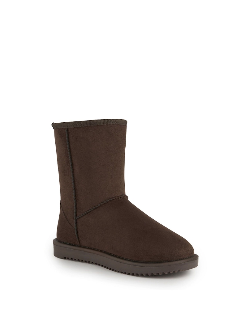 Regatta Brown Risley Waterproof Faux Fur Boots - Image 1 of 6