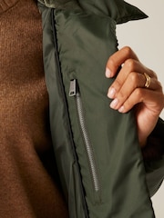 Regatta Green Nurie Heavyweight Water Repellent Coat - Image 6 of 9