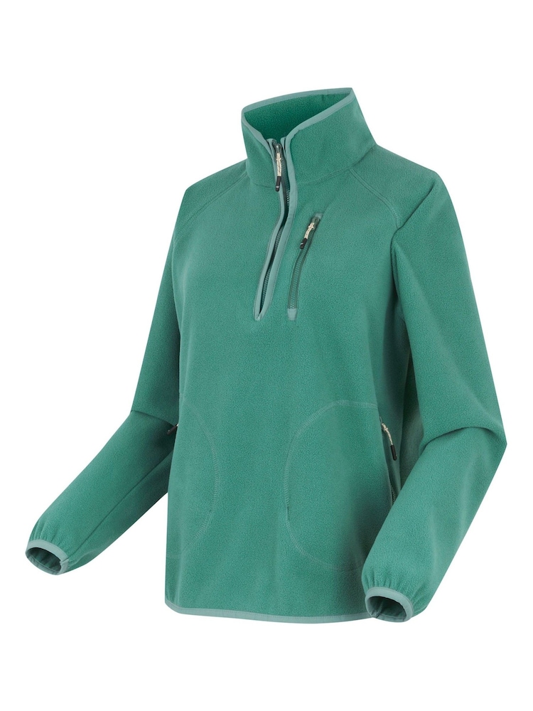 Regatta Green Womens Frankie Half Zip Fleece - Image 9 of 9 Regatta Green Womens Frankie Half Zip Fleece - Image 9 of 9