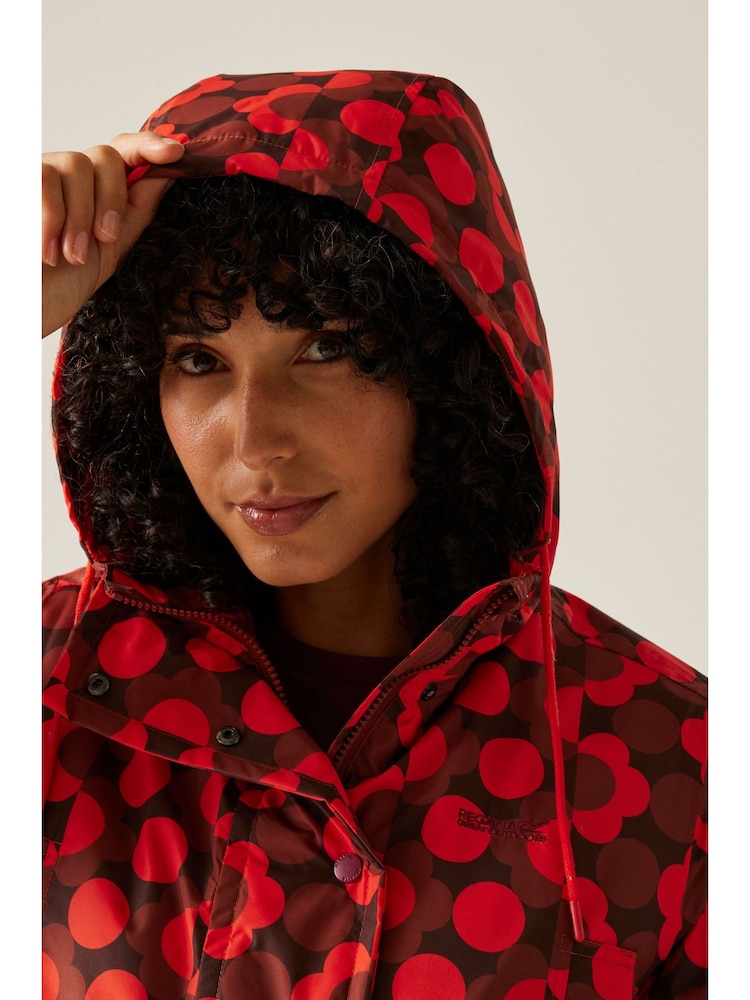 Regatta Red Orla Mid Length Waterproof Insulated Jacket - Image 9 of 9