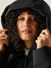 Regatta Black Womens Altoro Thermal Waterproof Heavyweight Jacket - Image 2 of 9