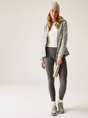 Regatta Grey Mayse Full Zip Marl Fabric Fleece - Image 3 of 7
