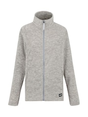 Regatta Grey Mayse Full Zip Marl Fabric Fleece - Image 5 of 7