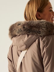 Regatta Brown Sabinka Isotex 10000 Waterproof And Breathable Jacket - Image 5 of 9