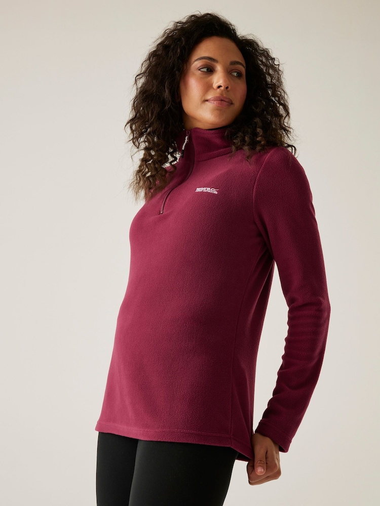Regatta Red Sweethart Zip Neck Fleece - Image 2 of 7