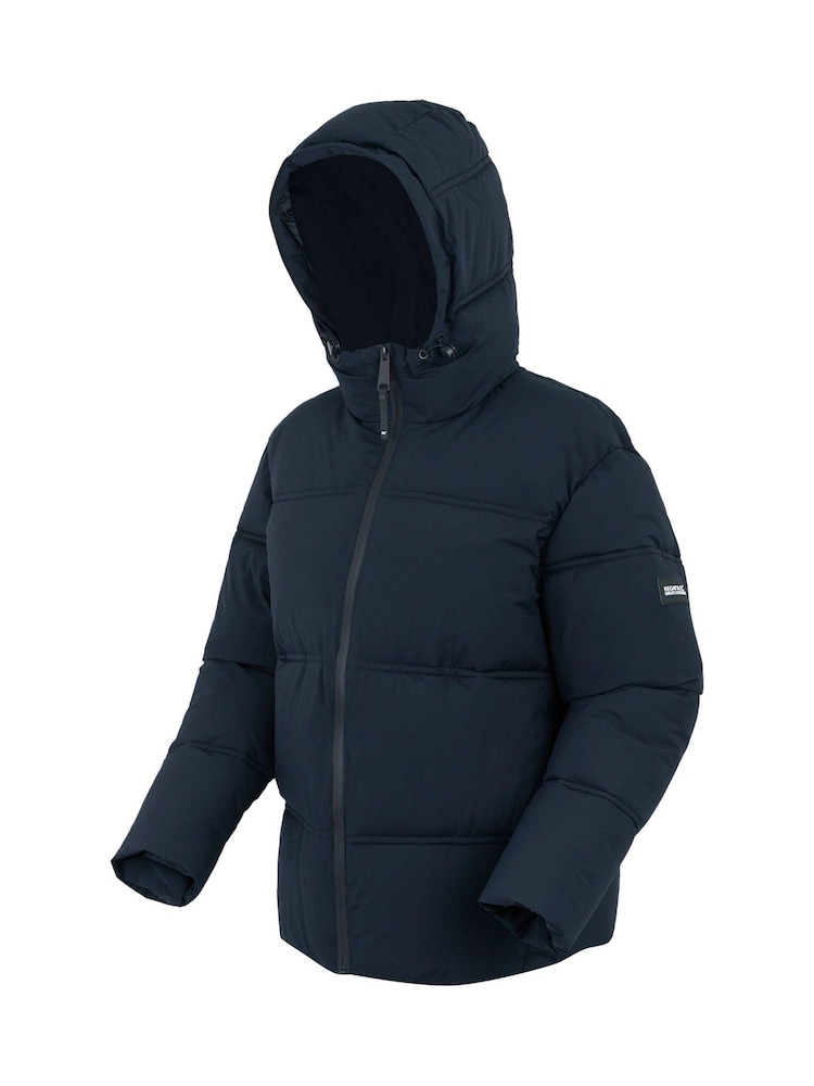 Regatta Blue Roxienne Heavyweight Water Repellent Jacket - Image 9 of 9