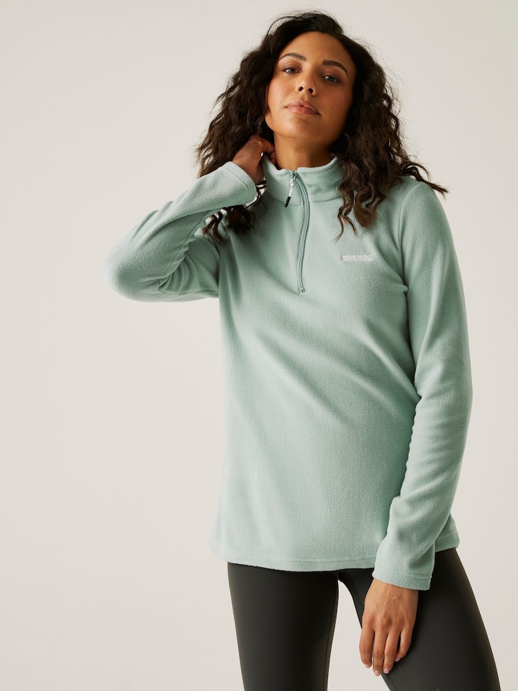 Regatta Green Sweethart Zip Neck Fleece - Image 2 of 7