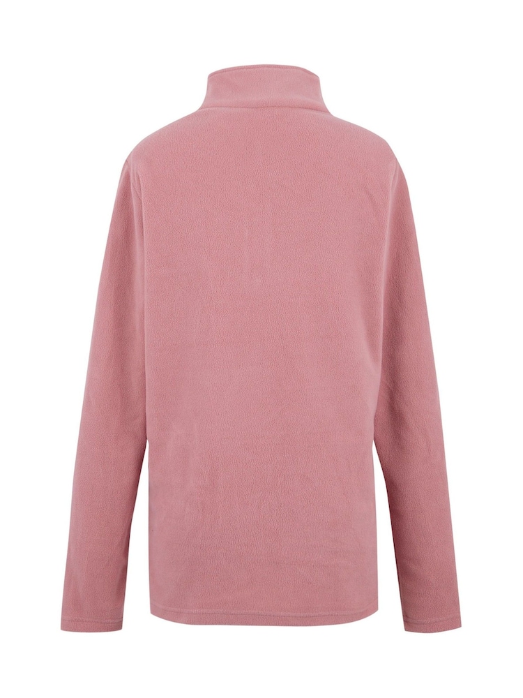 Regatta Pink Sweethart Zip Neck Fleece - Image 7 of 7 Regatta Pink Sweethart Zip Neck Fleece - Image 7 of 7