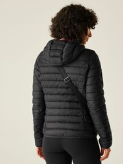 Regatta Black Womens Hooded Marizion Insulated Padded Jacket - Image 2 of 9