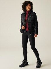 Regatta Black Womens Hooded Marizion Insulated Padded Jacket - Image 3 of 9