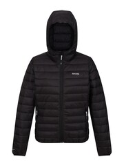 Regatta Black Womens Hooded Marizion Insulated Padded Jacket - Image 7 of 9