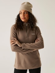 Regatta Brown Sweethart Zip Neck Fleece - Image 2 of 7
