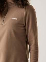 Regatta Brown Sweethart Zip Neck Fleece - Image 4 of 7