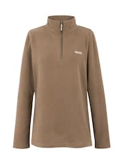 Regatta Brown Sweethart Zip Neck Fleece - Image 5 of 7